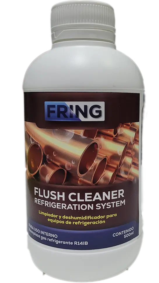 FLUSH CLEANER Limpiador interno de tuberías Remplazo directo del R141b envase x 1000cc