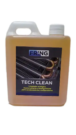TECH CLEAN Limpiador Desincrustante para Aire Acondicionado y Refrigeración envase x 500cc