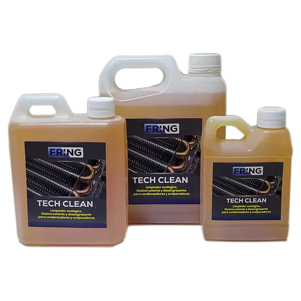 TECH CLEAN Limpiador Desincrustante para Aire Acondicionado y Refrigeración envase x 4000cc