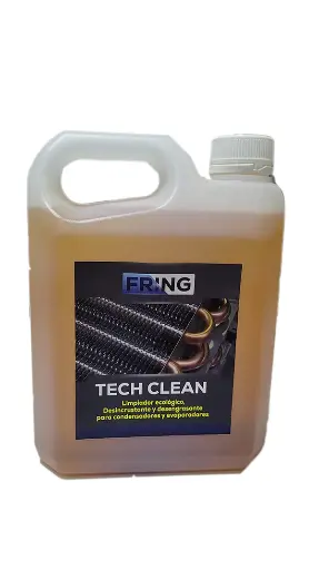 [TC1000] TECH CLEAN Limpiador Desincrustante para Aire Acondicionado y Refrigeración envase x 1000cc