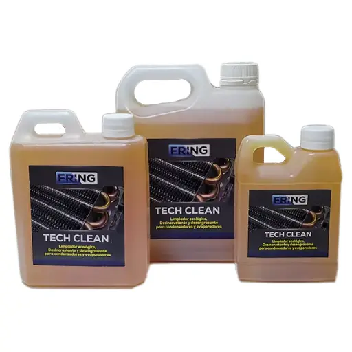 [TC4000] TECH CLEAN Limpiador Desincrustante para Aire Acondicionado y Refrigeración envase x 4000cc